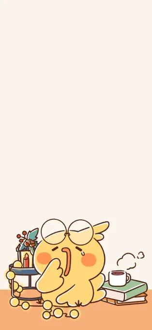 軍団の秋仕様壁紙です👑🍎🐥🔪お好みに合いましたら使ってください😊 
