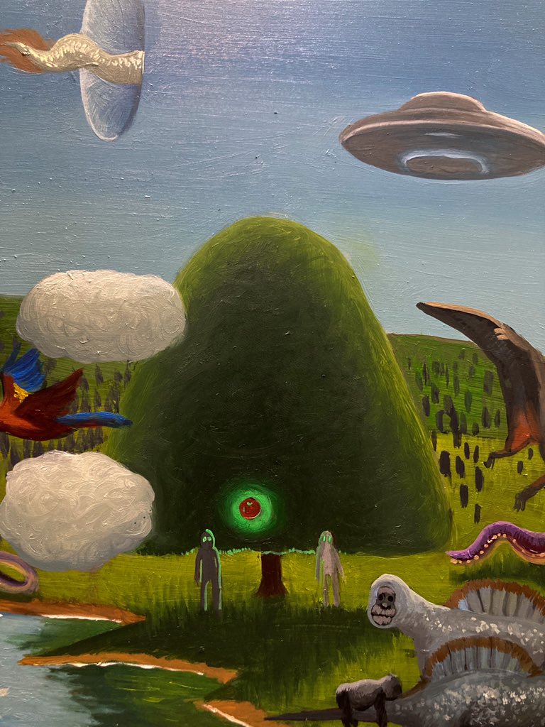 Adam and Eve under the forbidden tree.👽🍎👽
👉foundation.app/@puntitabow
#NFTS #nft #nftart #NFTAsia #nftcollector #NFTTHAILAND #NETCommunity #oilpainting #NFTartist