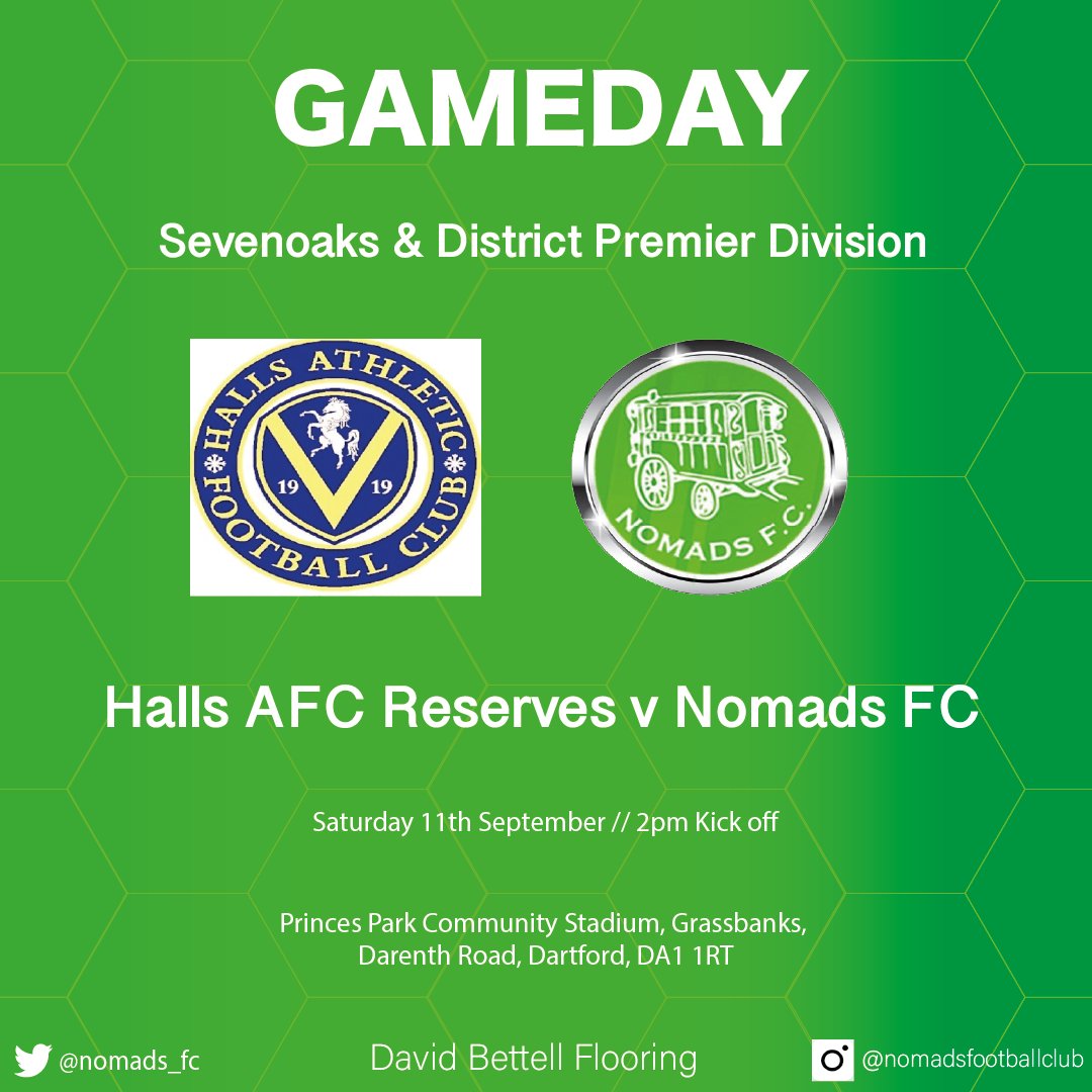 GAMEDAY! 

Nomads take on Halls AFC Reserves away at 2pm today! Good luck lads!