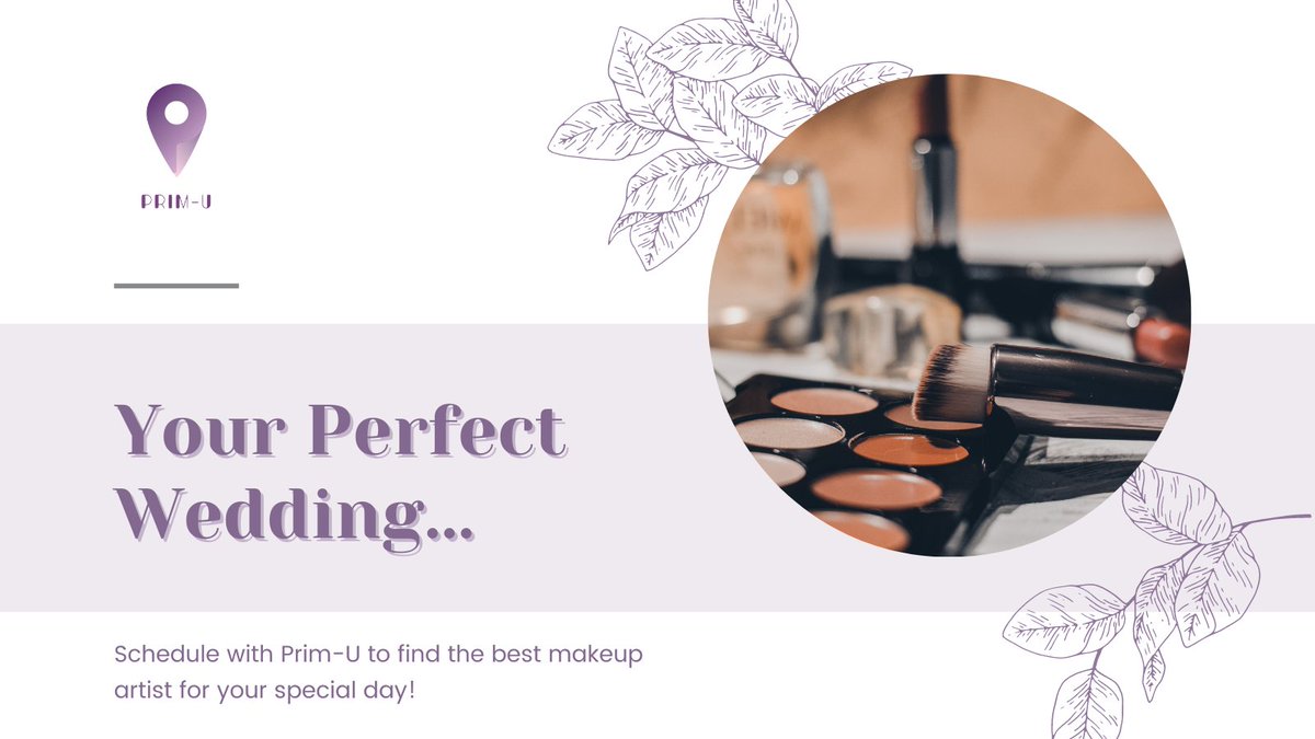 Prim_UApp's tweet photo. Have a wedding coming up? Prim-U can help you find beauticians and makeup artists for any occasion! Sign up now to discover more!
---------
#primu #primlancer #prim_moment #beautyapp #massage #makeup #onlinebooking #beautyservices #beautyondemand #lashextensions https://t.co/HFmo7FMZCa