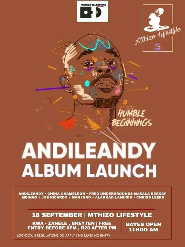 ChrissLeera's tweet photo. So greatful to be featured with the best G's in the game... Next week ziyaduma #AndileAndyAlbumLaunch #StayTrueSounds #MthizoLifestyle #PrayerMix #TheAnimal #chrissleera https://t.co/8hCh2Z11Pg