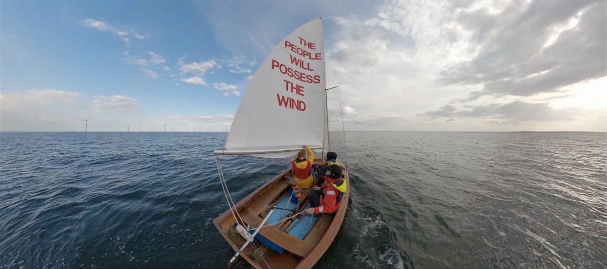PlatformLondon's tweet photo. Now LIVE on Youtube! ‘The People Will Possess the Wind’ - short film by Richard Houguez exploring oil, gas and wind infrastructure in lower Thames, from on board small sailboat. 12 mins. #crudebritannia #hydracity @InspiralLondon https://t.co/0o0RZjCrhx https://t.co/lRKEdHUHSA