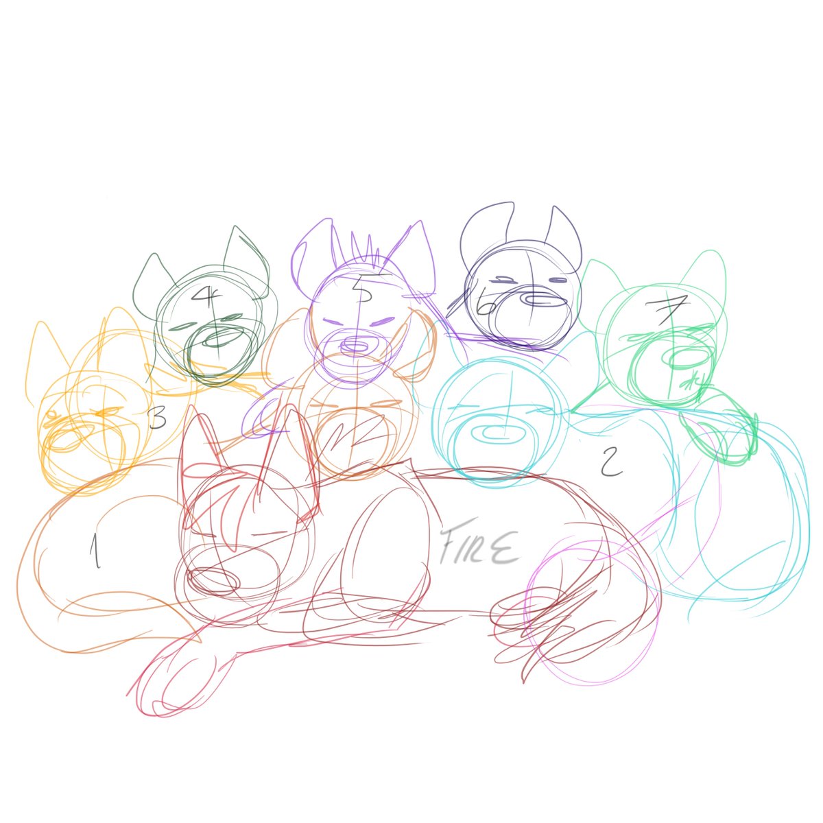 Yeen Scribbles tweet media