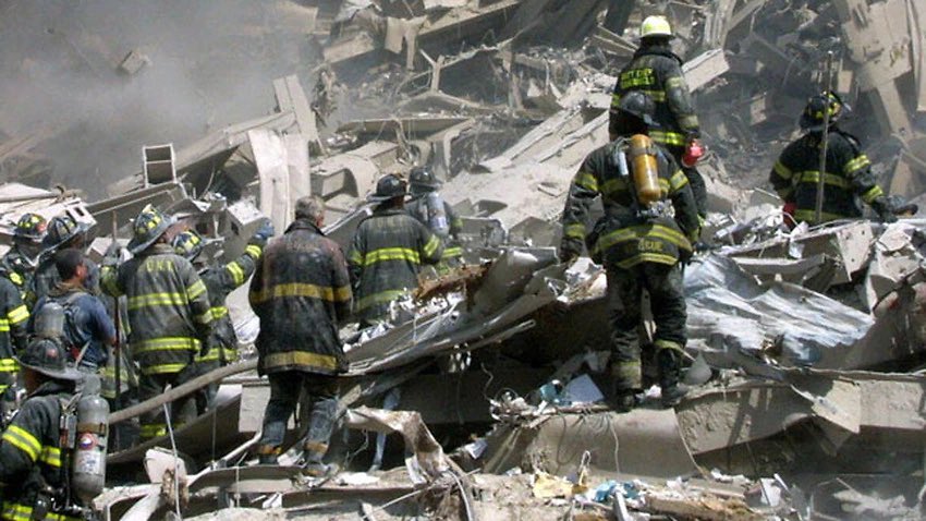Today we remember all those who were lost in the 911 attack 20 years on, especially the 343 firefighters who gave their lives trying to save others.
