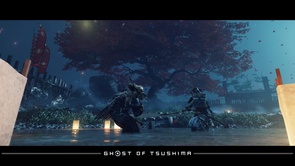 duwipah's tweet photo. Samurai  vs Ronin #GhostOfTsushima #PS4share https://t.co/vRi7mxd9rm