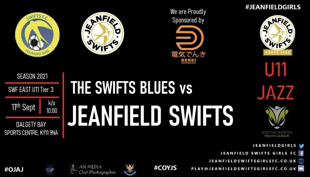 JeanfieldGirls's tweet photo. Our u11 Jazz are on their travels this morning
We are proudly Sponsored by
@Denki_Co
#jeanfieldgirls #ojaj
#womensfootball #football #scottishwomen #Scottishfootball #womenssoccer #soccer
#bluecoo #interphaseuk #familywheels https://t.co/gK3TQ7VPij