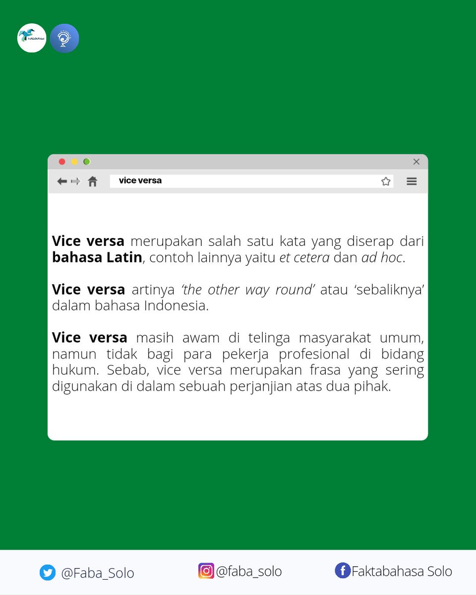 Faktabahasa Solo tweet media