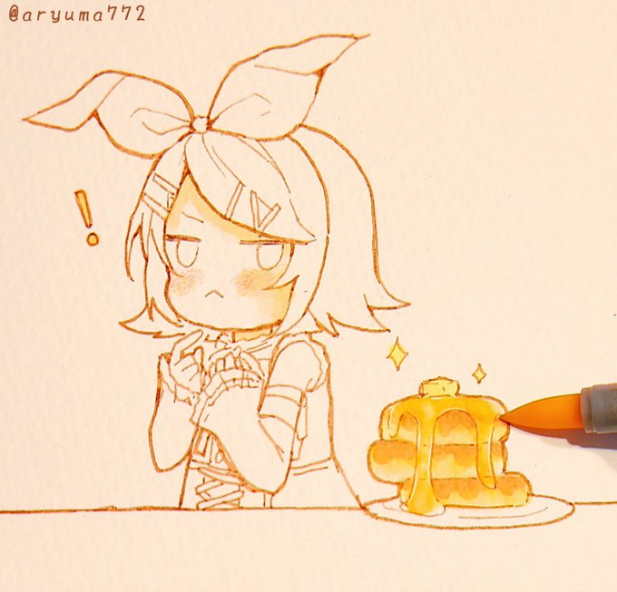 「女の子 ホットケーキ」のTwitter画像/イラスト(人気順)
