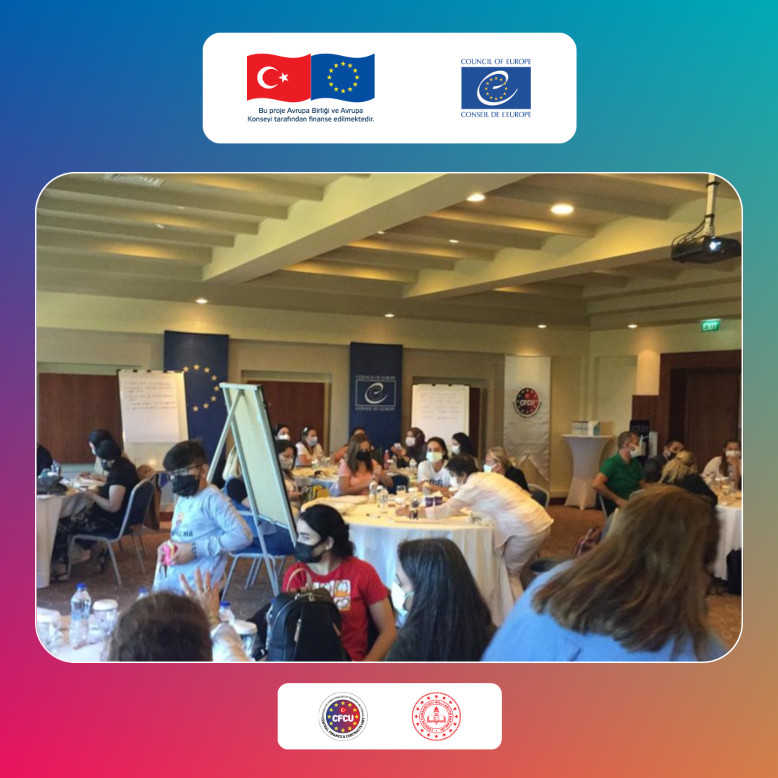 ProjeDemokrasi's tweet photo. Proje kapsamında öğretmen eğitimlerimiz Adana, Burdur, Çanakkale, Sinop, Sivas'ta başladı. Keyifli ve verimli bir eğitim olmasını diler, tüm öğretmenlerimize katılımları için teşekkür ederiz.

@tcmeb
@coe
@cfcuturkey
@EUDelegationTur
@ABBaskanligi

#gelecekbizim
#ortakgeleceğimiz https://t.co/hu6zvhg2Tg
