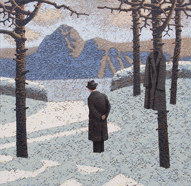marcelhbrunner's tweet photo. Siempre que veo la obra de Mark Edwards, sobre todo su serie The White Wood, me entran ganas de colgar el traje de mi vida de la rama de un árbol. https://t.co/SFMwokpXau