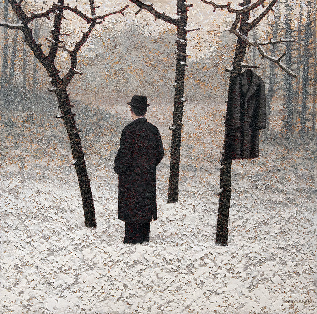 marcelhbrunner's tweet photo. Siempre que veo la obra de Mark Edwards, sobre todo su serie The White Wood, me entran ganas de colgar el traje de mi vida de la rama de un árbol. https://t.co/SFMwokpXau