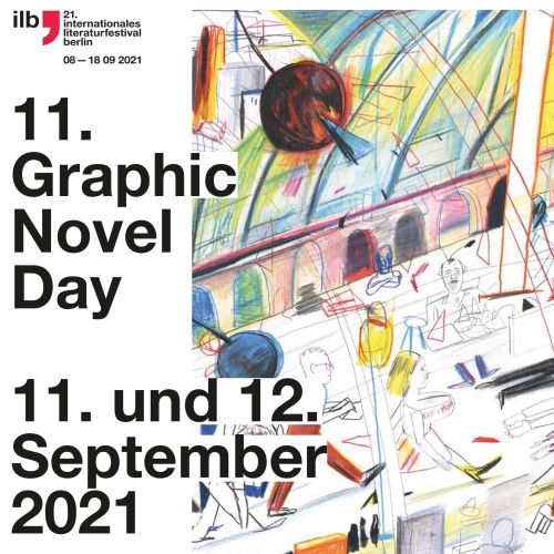 Heute ab 15 Uhr beim "Graphic Novel Day" des Internationalen Literaturfestivals @ilb_ : Sarah Mirk ("Guantanamo Voices"), Viken Berberian ("Marode Substanz, Genosse"), Léonie Bischoff ("Anaïs Nin: sur la mer des mensonges"), Steven Appleby ("Dragman"). 
literaturfestival.com/festival/das-i…