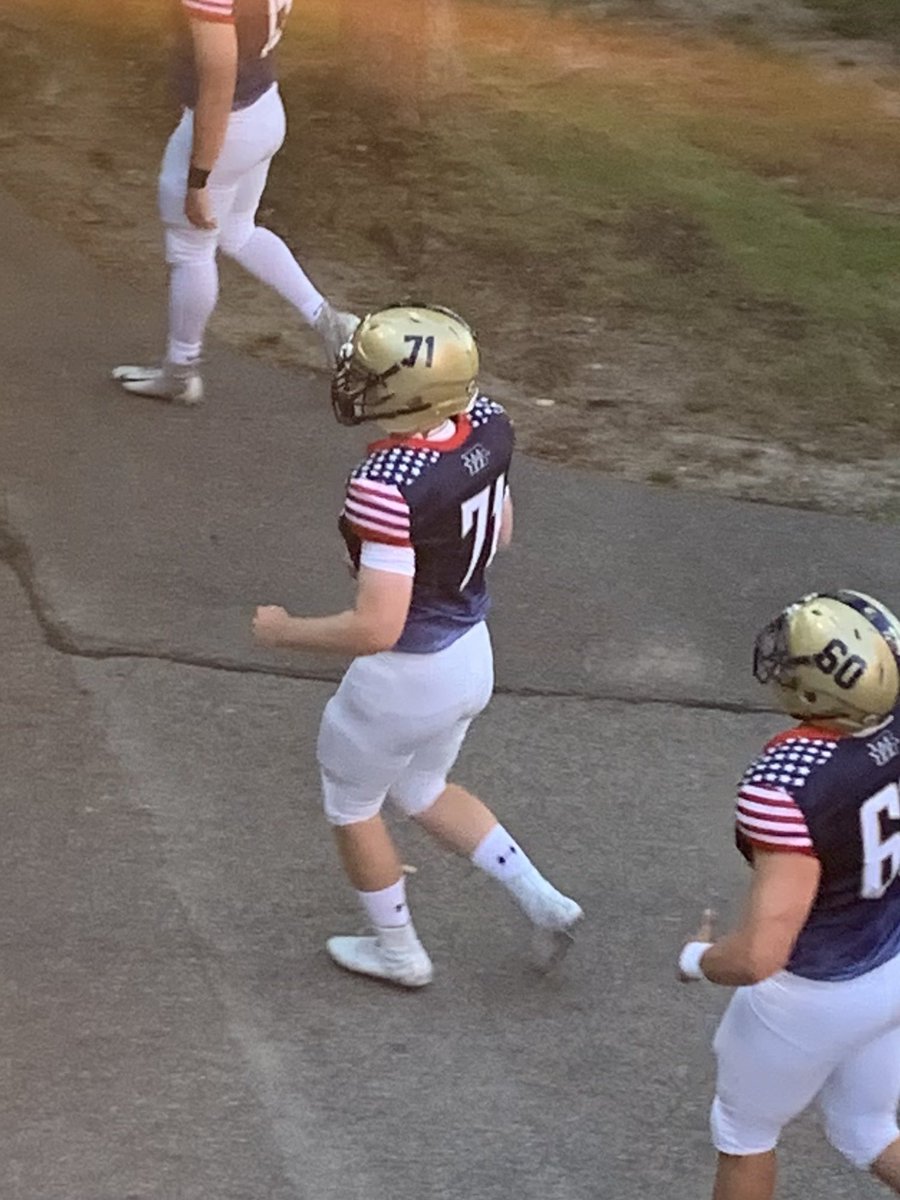 Great to have football back after a year off.
1st college game in the books for <a href="/Matt_Fell54/">Matthew Fell</a> 

#gobucs
#MMA
#neverforget
