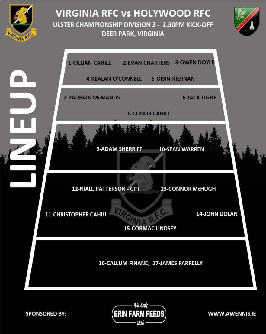 RFCVirginia's tweet photo. How we line out. https://t.co/gJKMw55BgG