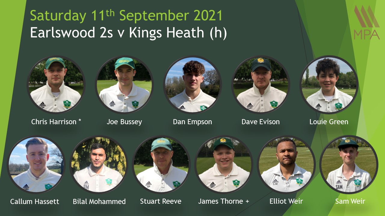 Earlswood CC on Twitter "Today's fixtures and team news The