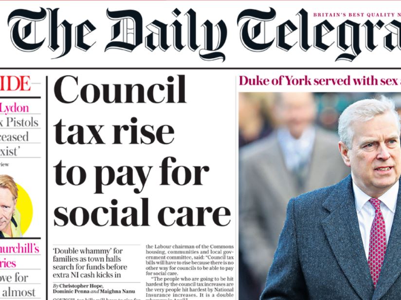 @JeanneBartram @BorisJohnson @KimSJ @jneill @StillShielding @jcm247 Certainly, the Opposition parties ought to trounce #LiarJohnson now:
Even his own Torygraph is calling out the failure of his #BrexitTax Nat Insurance raid to address the immediate problem of Social Care costs it was claimed to cover...

@SusanChubb1 @VesperUK @ukskies @tfoale