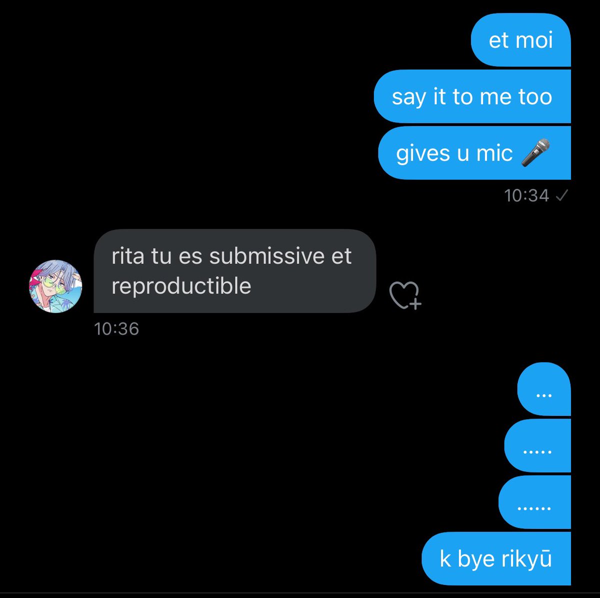 me counting on rikyū to teach me french
also rikyū 💀: