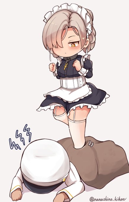 シェフィの足踏みマッサージ
#アズールレーン 