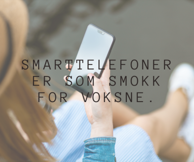 webstrweb's tweet image. Smarttelefoner er som smokk for voksne.

#webstr