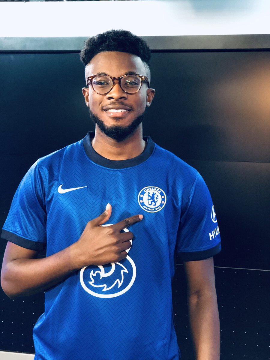 _owurakuampofo's tweet photo. One year ago today, I became a Chelsea fan after leaving Barcelona.

The rest has been history 🏆 🔵🏆 https://t.co/72yhI7UQZM