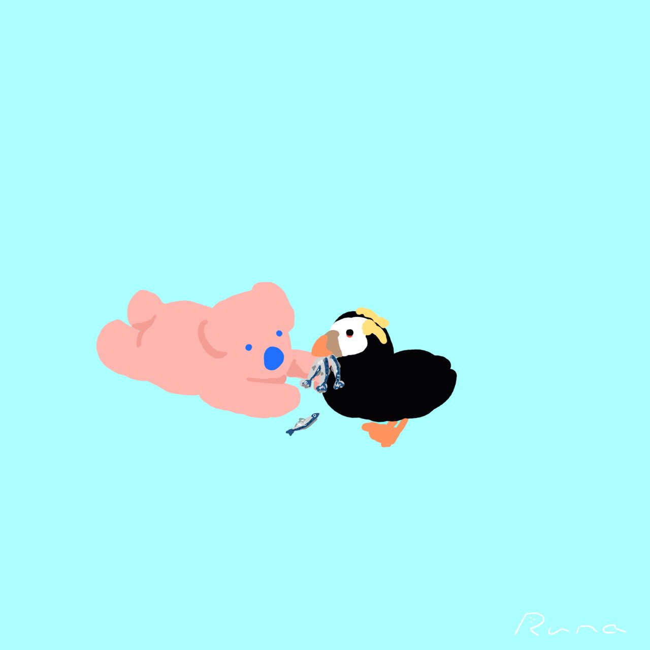 Runa イラストレーター Runa No Uchu Twitter