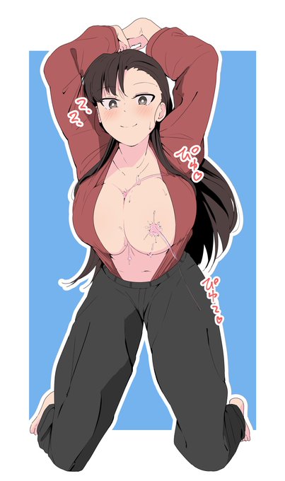 おぱい
謎服謎ポーズ謎状況でよくわかんなくなっちゃった 