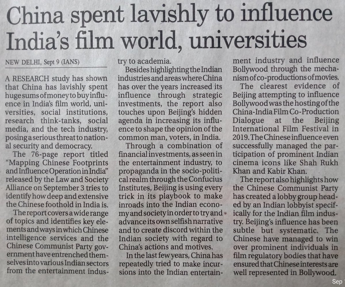 Santracity's tweet photo. These two articles clearly reveal the dirty games being played by US &amp; China in #Af_Pak region along with two old puppets, Pakistan and Taliban.
CIA under @POTUS has always been undermining India interests everywhere. But @KremlinRussia_E Russia is still a reliable ally of India. https://t.co/UpywIOg3WQ