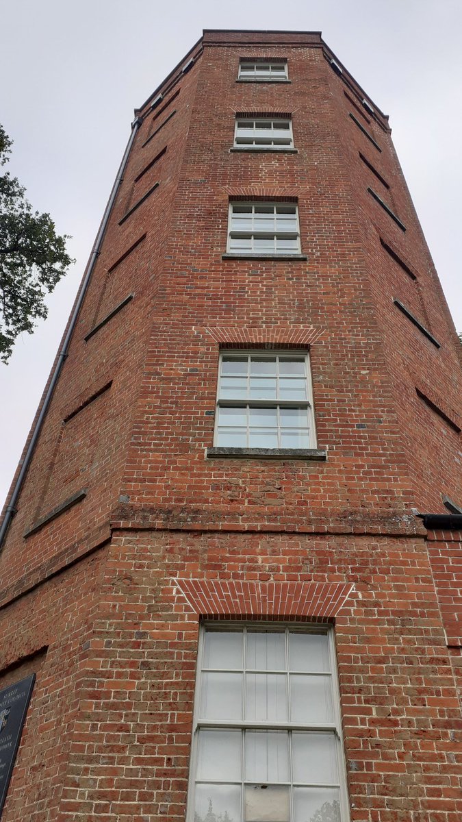 LandmarkHistory's tweet photo. A very satisfying afternoon yesterday returning to @LandmarkTrust #SemaphoreTower  #Surrey to thank our wonderful donors for all their support - and the moment you realise we really have saved a building for posterity . Great to have reps from the Royal Navy Signal Corps too! https://t.co/vq8hg7C1MW