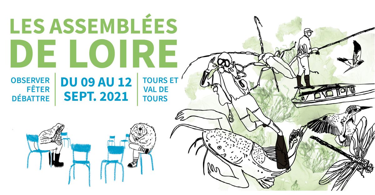 Pendant deux jours, les Droits de la Nature s'expriment par la personnalité juridique de la Loire, ce « fleuve qui voulait écrire » lors des #AssembléesDeLoire avec le <a href="/POLAU/">polau.huang</a>, la  <a href="/garnglobal/">Global Alliance for the Rights of Nature - GARN</a> et <a href="/CamilledeToledo/">Camille de TOLEDO</a>