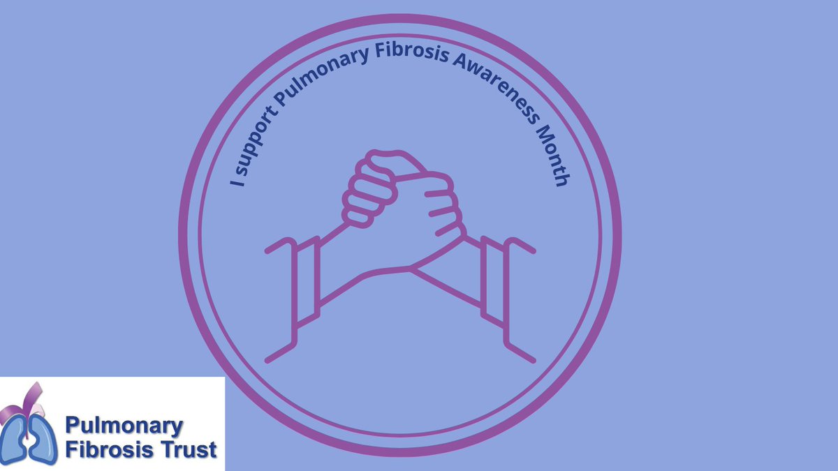 Show your support for #pulmonaryfibrosisawarenessmonth this September, by sharing this and getting people talking, who don't know what pulmonary fibrosis is! 👏 🙏 💙 💜 

#pulmonaryfibrosis #patientsupport #lungdisease #raisingawareness