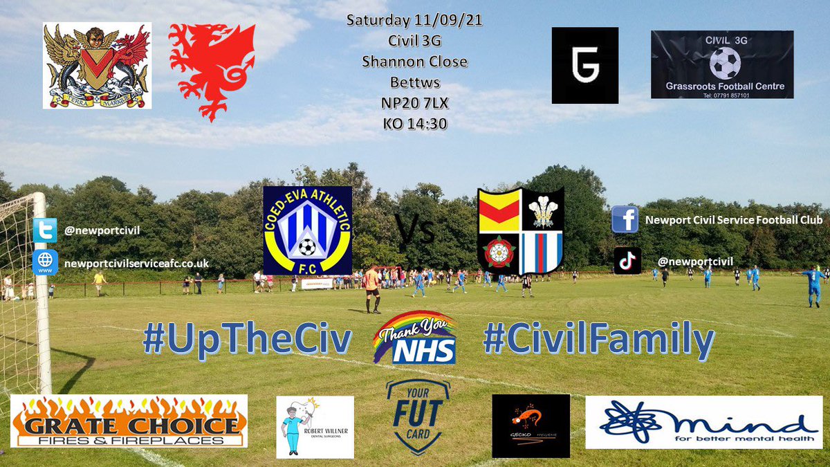 newportcivil's tweet photo. GAME DAY

⚽️Reserve Team v @CoedEvaAFC 
⏰14:30
🏟Away - Southfields NP44 8HT
🏆@NewportDistAFL 

#UpTheCiv #CivilFamily💙 https://t.co/S8BceYtTZ4