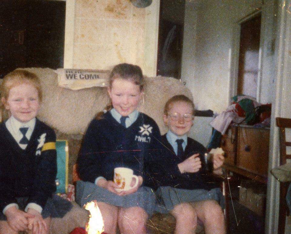 I used to go and stay with my cousins in Donegal every summer. Their school term ran longer than mine so my Aunt just put a uniform on me and SENT ME IN