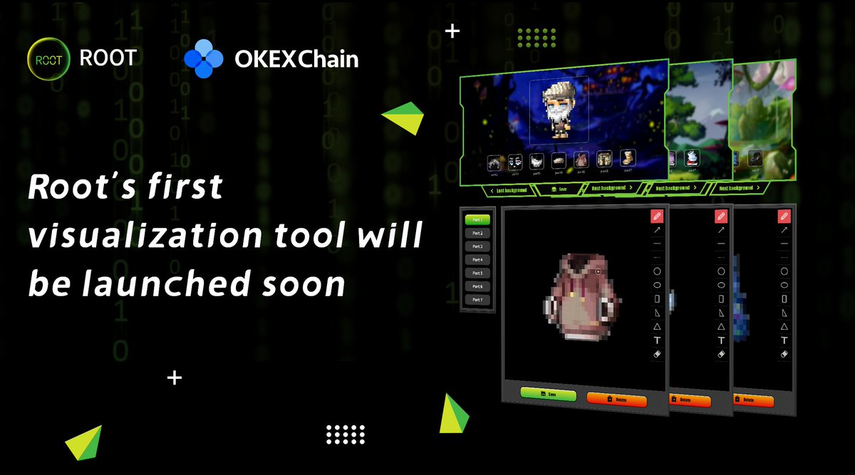Root  #NFT visualization tool will be launched soon
@OKExNFT <a href="/OKExChain/">OKExChain</a>