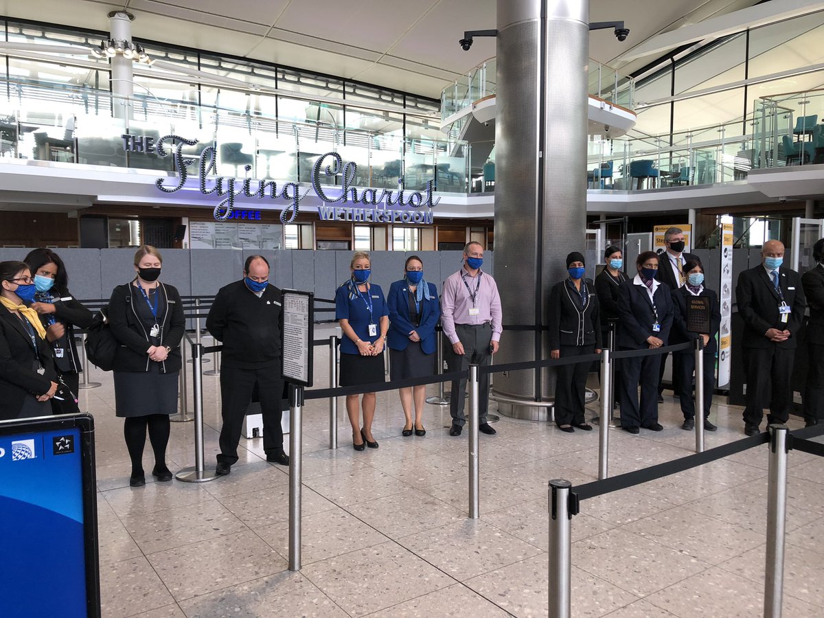 LHR Remembers <a href="/weareunited/">We Are United</a> #BeingUnited <a href="/UALondonLegends/">UA London Legends</a>