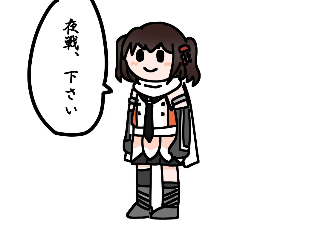 10分で描いた川内ちゃんです
すごい適当・・・ 