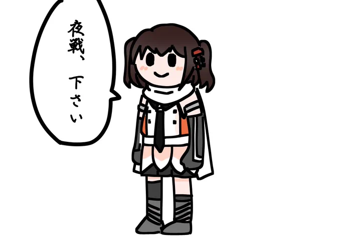 10分で描いた川内ちゃんですすごい適当・・・ 