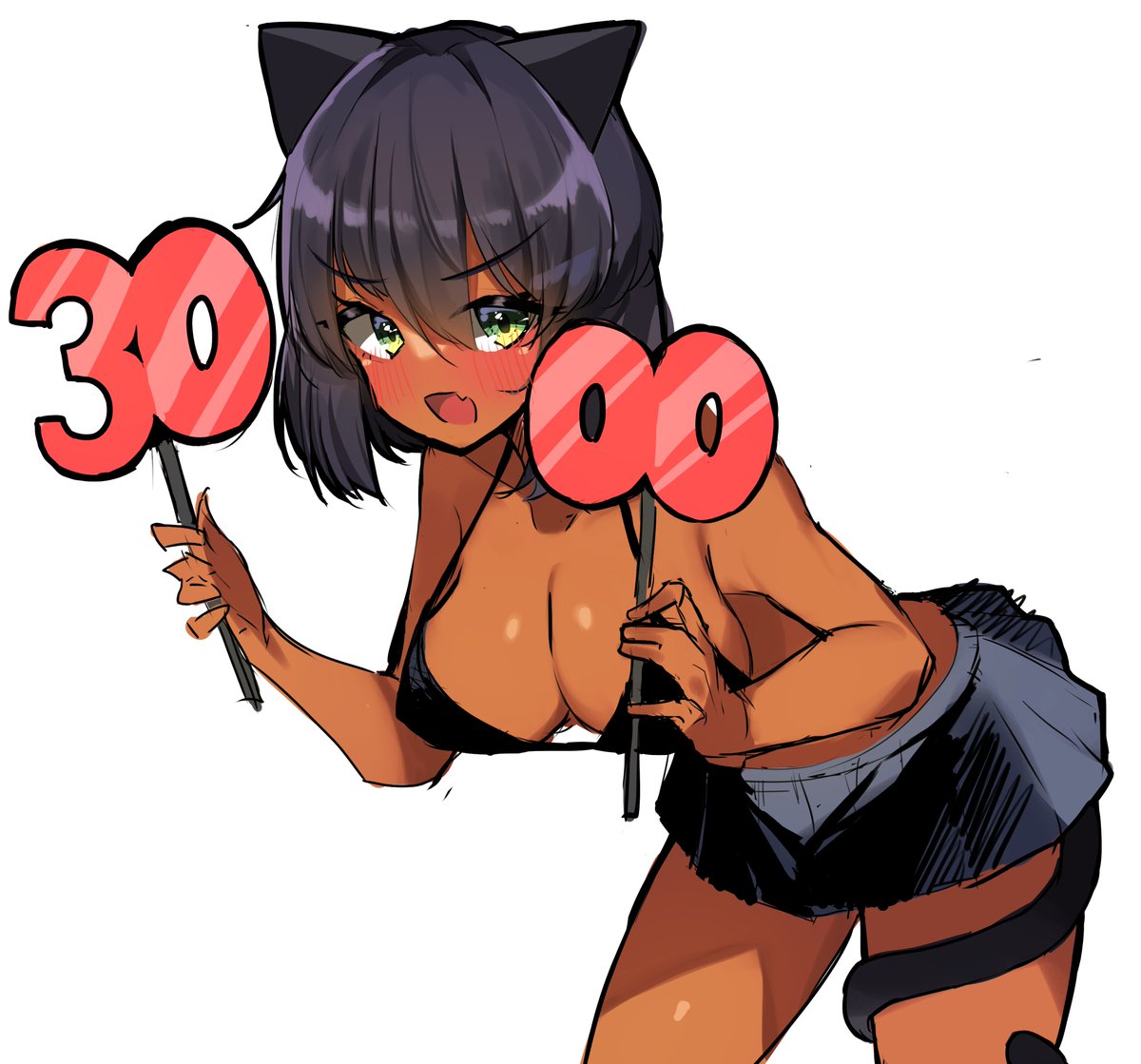 #ガルパン

遅ばせながらフォロワーさん3000人記念のホシノさんです!ありがとうございます～🥳 