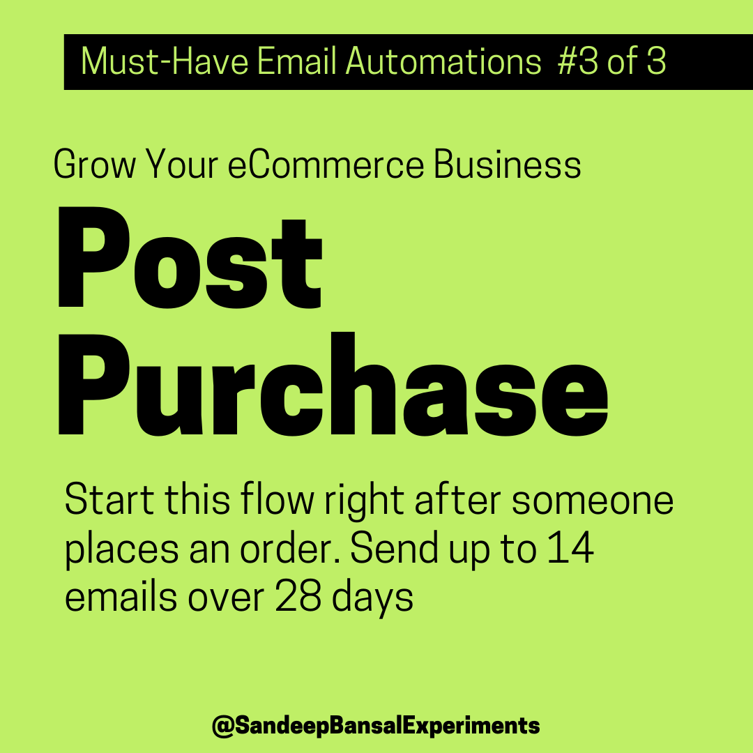 sandeepbansal's tweet image. Retaining a customer is 10X cheaper and easier than finding a new customer

Use a well planned post-purchase email automation to reduce buyer&apos;s remorse, increase average order value and generate reviews &amp;amp; testimonials

#marketingstrategy #emailserviceprovider #marketing101