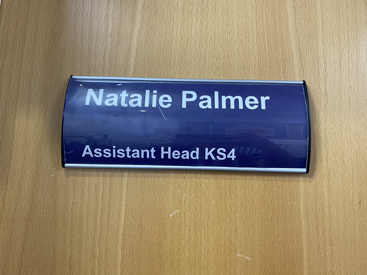 I’ve had a great first week at work! Have supportive SLT colleagues and my teachers and TA’s have really helped me settle in after starting late. And this got put up as well! Feeling happy and grateful 🥰