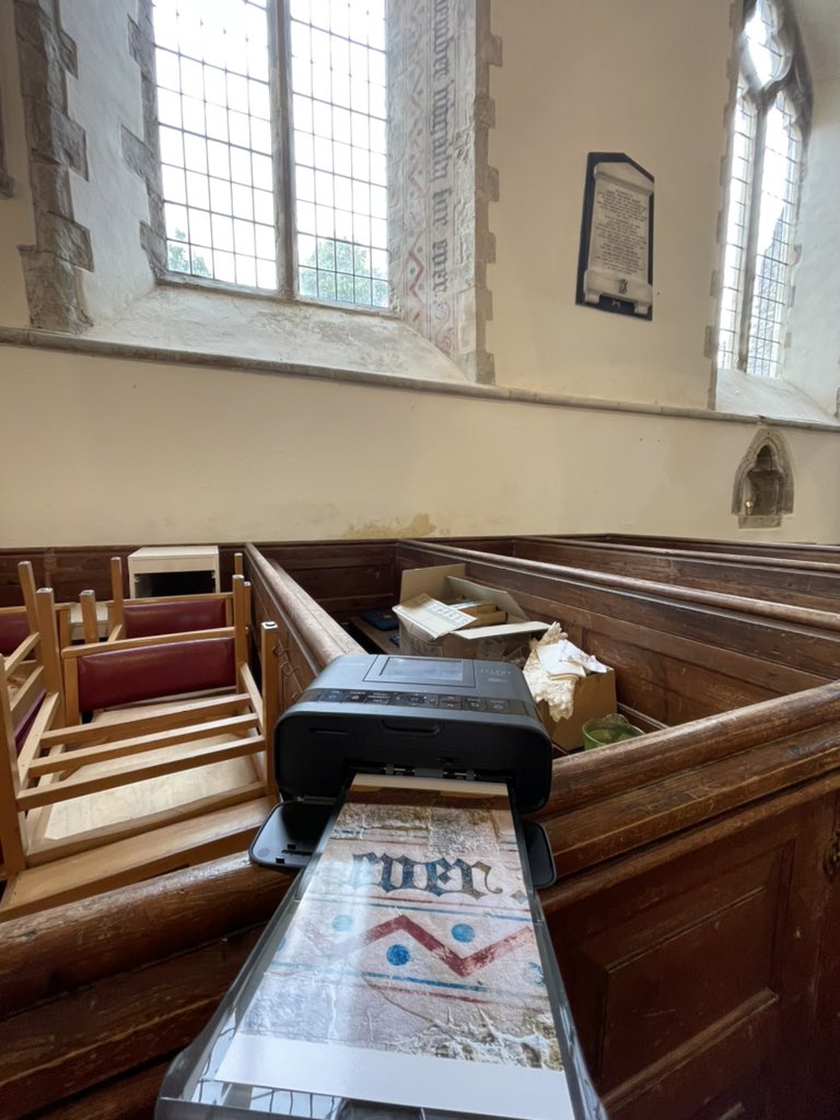 fotofacade's tweet image. I’ve left another print for finders keepers at St. Nicholas, New Romney this morning! @MarshChurches @5thContinent