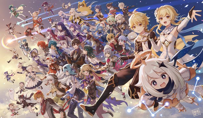 イラスト おすすめの原神イラストレーターさん紹介とゲームマーケティングにおけるイラストの重要性について ゲーミング転職navi