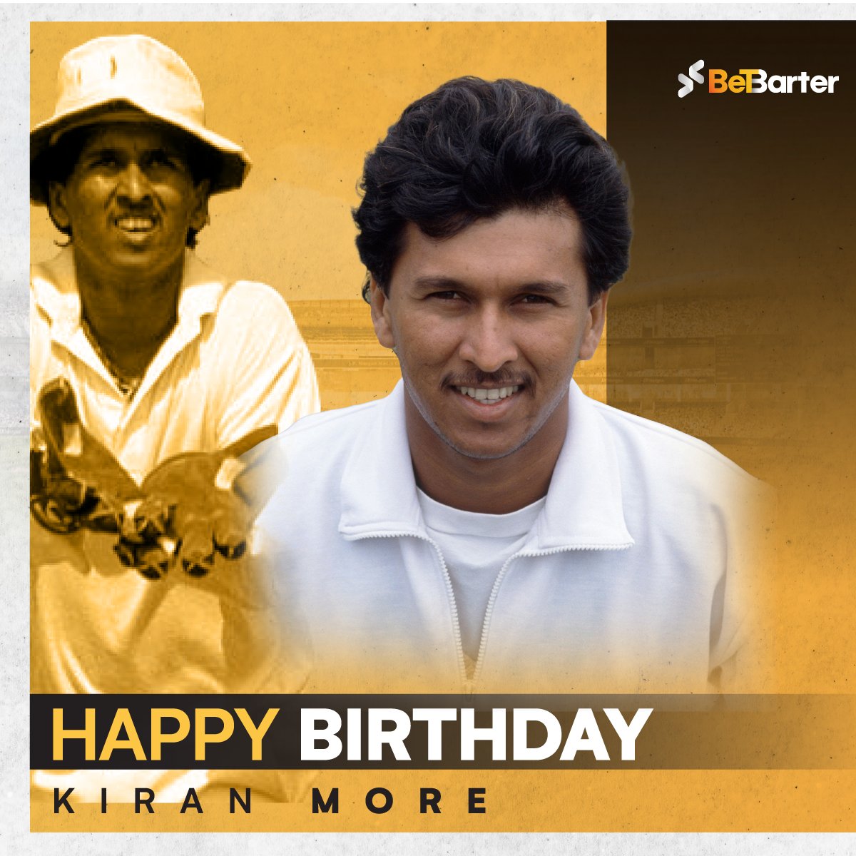Wishing former India wicketkeeper Kiran More a very happy birthday.     