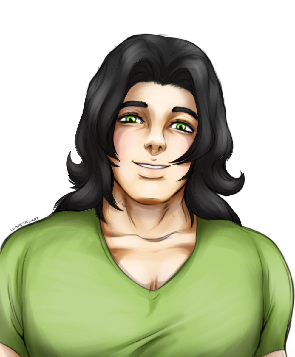 KimImperial98's tweet photo. Smile thru the pain, Harold.
No, this is not Harold, lmao

Some quick render before I do comms.

#art #Oc #portrait #sketch https://t.co/4pOmRImdx3