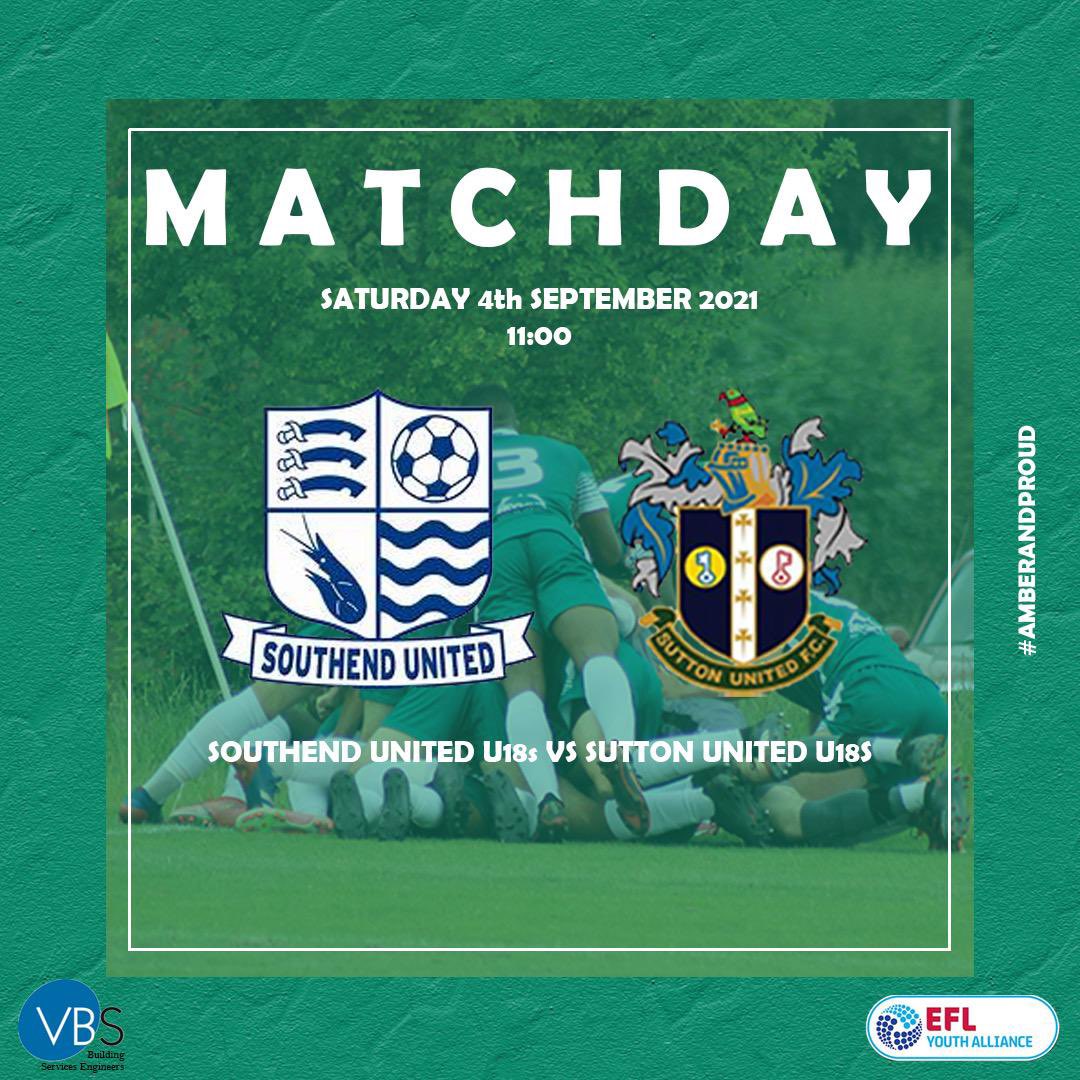 sutton_academy's tweet image. 🟡🟤MATCH DAY🟡🟤

🆚 Southend Utd U18s
🏆 Youth Alliance 
⏰ 11am KO 
📍Boots &amp;amp; Laces (SS2 4DX)
#Academy #SuttonUnited #RealPathway
