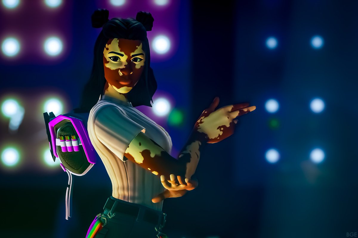 BadGamerElite's tweet photo. Thank you @DahjaCat and @FortniteGame for this beautiful skin. I'm so glad to see that some folks remember that #RepresentationMatters. #VPDiversity https://t.co/hpLTQ8oRKK