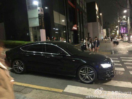 ohsenh's tweet photo. sehun owns a mercedes benz, audi rs7, audi r8, and ferrari f8? 👀 https://t.co/xPdW3VahNX