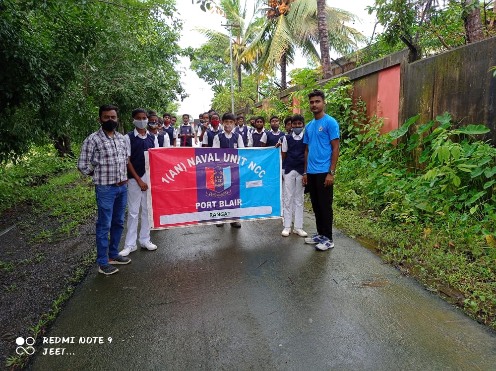 BHARGAVIADAPA1's tweet photo. #fitindiafreedomrun 
By School students in Rangat , Middle Andaman
@Andaman_Admin https://t.co/tStf7Dj1P1