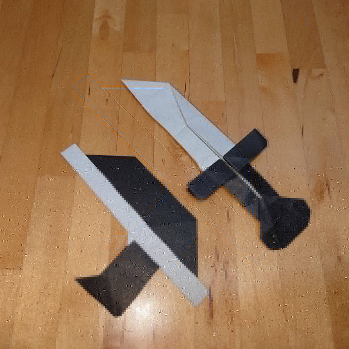 Luke2675's tweet photo. #StarWarsorigami
#BadBatch
#hunter #knife #DC_17 #braster
#折り紙 #origami 
テストです〜😅 https://t.co/mc5DyifWsW