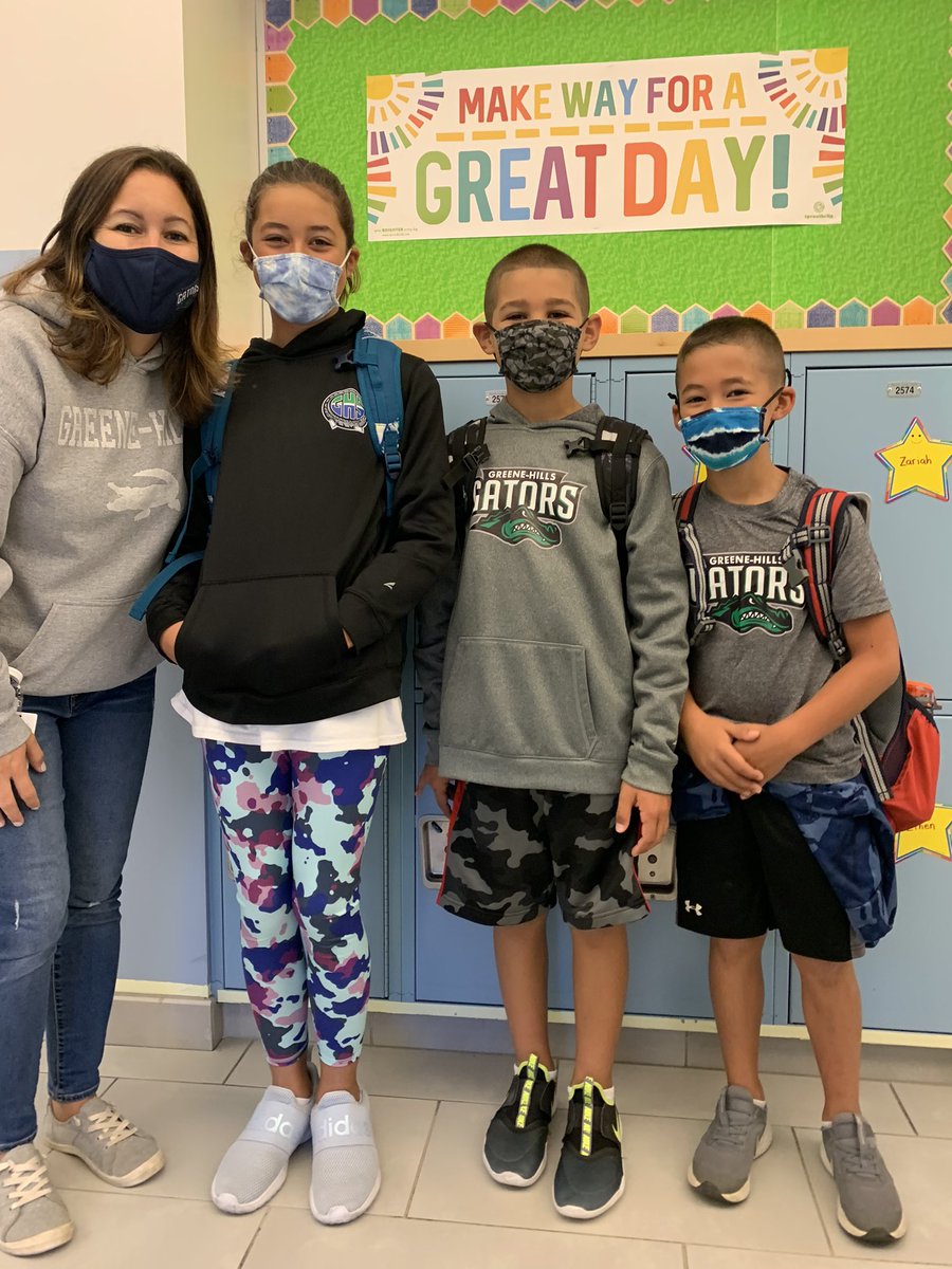 First gator day of the school year! 🐊💚💙