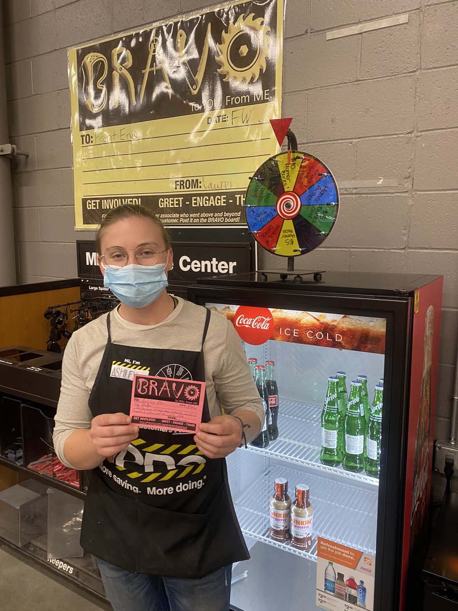Congratulations to our August VOC Spin to Win winners! Nancy in Garden won a $5 Dunks gift card and Ashley at the Pro Desk won $10 in Homer Bucks! <a href="/THD_3488/">Home Depot Keene NH</a> @tabatha_THD3488 <a href="/JoshSirois5/">Josh Sirois</a> <a href="/CaffreyDamien/">Damien A Caffrey</a> <a href="/SpragueVal/">Val Sprague</a> <a href="/stevenlongmoor1/">Steven Longmoore</a>
